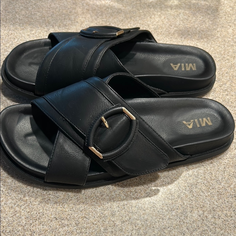 MIA Black Sandals main image 0